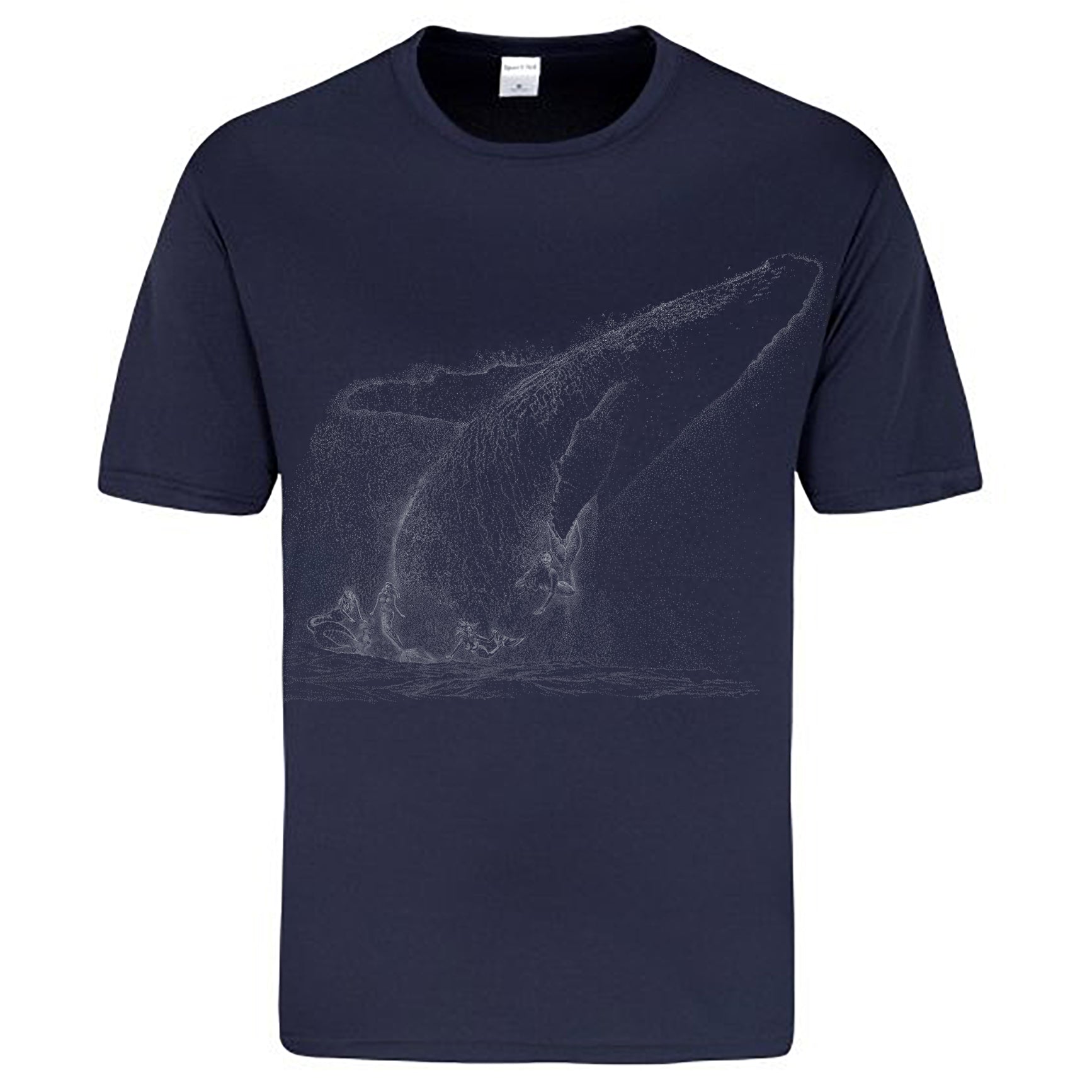 David Dory, breaching whale tee shirt
